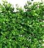 Green Pvc Artificial Garden Mat With Leaf For Vertical Wall Garden Artificial Grass