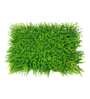 Green Pvc Artificial Garden Mat With Leaves For Vertical Wall Garden Artificial Grass