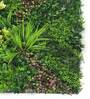 Green PVC Vertical Artificial Wall Mat