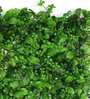 Green Pvc Vertical Garden Mat With Artificial Leaves Vertical Wall Garden
