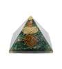 Green Resin Mystical Pyramid Prism