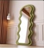 Green Ripple Edge Floor Mirror (160 x 60) CM