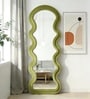 Green Ripple Edge Floor Mirror (170 x 70) CM