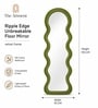 Green Ripple Edge Floor Mirror (170 x 70) CM