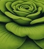 Green Rose Rubber 26x27 Inches Anti Skid Bath Mat