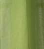 Green Cotton Solid 7 Ft Light Filtering Eyelet 1 Door Curtain