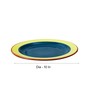 Sea Green & Yellow (Set of 12) Ceramic Dinner Set