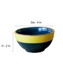 Sea Green & Yellow (Set of 12) Ceramic Dinner Set