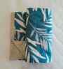 Green Shade Cotton Floral 300 GSM Single Bed Cotton Comforter
