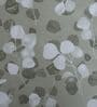 Green Shade Floral 280 TC Cotton Double Queen Size Bedsheet With 2 Pillow Covers