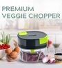Green Silicon & Metal Multipurpose Chopper