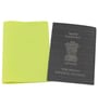 Green Silicon Passport Holder