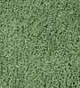 Green Solid 100% Polyester 24x16 Inches AntiSkid Bath Mat