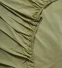 Green Solid 144 TC 100% Cotton Double Bedsheet with 2 Pillow Covers