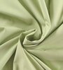 Green Solid 144 TC 100% Cotton Queen Bedsheet with 2 Pillow Covers