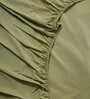 Green Solid 144 TC 100% Cotton Single Bedsheet with 1 Pillow Cover