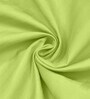 Green Solid 150 TC Cotton Single Bed Sized Bedsheet With 1 Pillow Cover