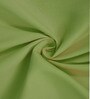 Green Solid 150 TC Glace Cotton Queen Sized Double Bedsheet with 2 Pillow Covers