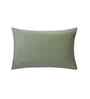 Green Solid 200 TC Cotton 2 Pillow Cover Set