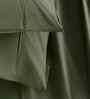 Green Solid 200 TC Cotton Double Bed Sheet with 2 Pillow Covers 24 Collection