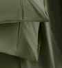 Green Solid 200 TC Cotton Single Bed Sheet with 1 Pillow Cover 24 Collection