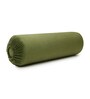 Green Solid 200 TC Velevt 2 Bolster Covers