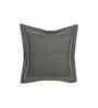 Green Solid 300 TC Cotton 2 Pillow Case Euro Set