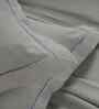 Green Solid 300 TC Cotton King Size Bed Sheet with 2 Pillow Covers 24 Collection