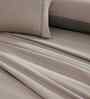 Green Solid 300 TC Cotton King Size Bed Sheet with 2 Pillow Covers 24 Collection