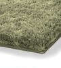 Green Solid Microfiber 3 X 5 Feet Tufted Carpet