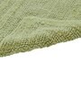 Green Solid MicroFibre 14x10 Inches Antiskid Bath Mats