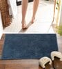 Green Solid MicroFibre 14x10 Inches Antiskid Bath Mats