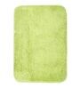 Green Solid Microfibre 20x14 Inches AntiSkid Bath Mat (Set of 2)