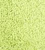 Green Solid Microfibre 20x14 Inches AntiSkid Bath Mat (Set of 2)