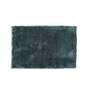 Green Solid Microfibre 24x16 Inches AntiSkid Bath Mat