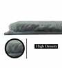 Grey Solid Polyester 30x18 Inches AntiSkid Bath Mat