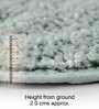 Green Solid Polysterene 27.5x20 Inches Max Absorbant Bath Mat
