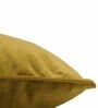 Green Solid Velvet 16 x 16 Inches Cushion Cover