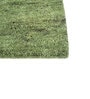 Green Solid Wool 5 ft X 8 ft Hand Tufted Rectangle Carpet