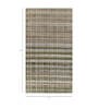 Green Solid Wool and Viscose 6 ft X 9 ft Hand Woven Carpet