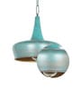 Green Steel Single Hanging Lights