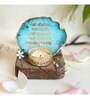 Green Stone Figurine Tea light Holder