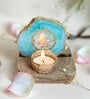 Green Stone Figurine Tea light Holder