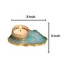 Green Stone Tealight Holder