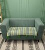 Green Jacquard 3 Seater Sofa Cover