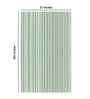 Green Striped Texture Wallpaper with Yellow Airport Navigation Signs