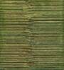 Green Stripes Wool & Viscose 6 ft x 9 ft Hand Tufted Carpet
