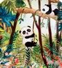 Green Swings Of A Panda Decorative Wall Plate