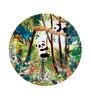 Green Swings Of A Panda Decorative Wall Plate