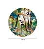 Green Swings Of A Panda Decorative Wall Plate